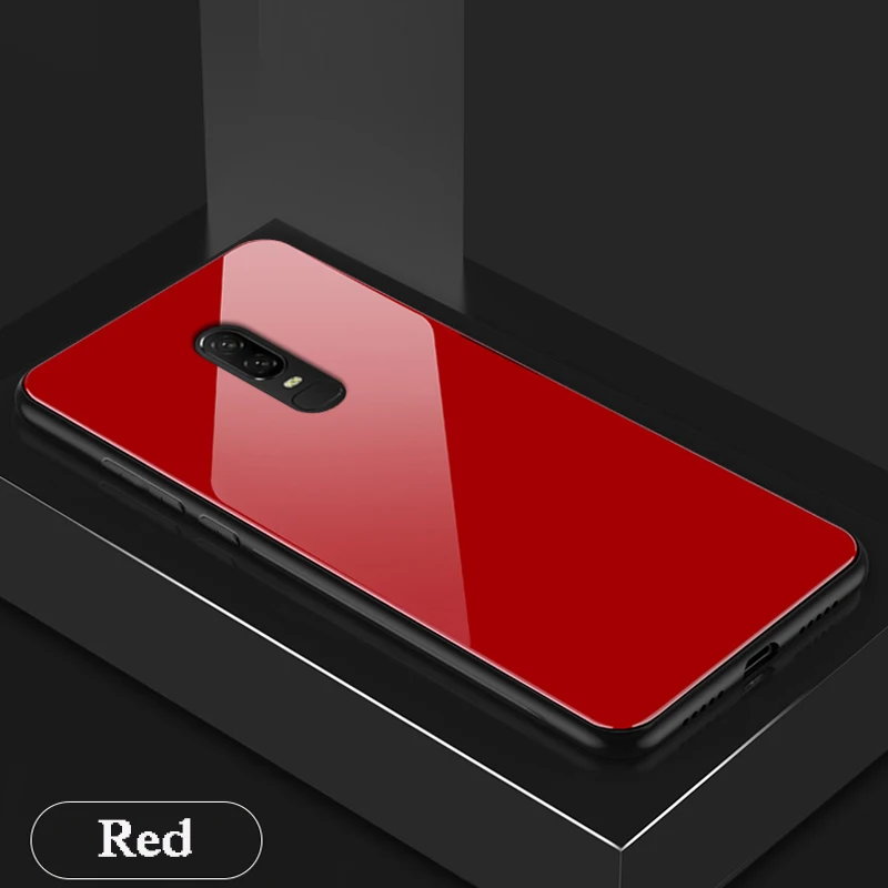 KaiNuEn coque, чехол, чехол, для One plus 6 T Oneplus 6 T 5T Oneplus6 жесткий ударопрочный телефон на задней панели защитные чехлы с закаленным стеклом