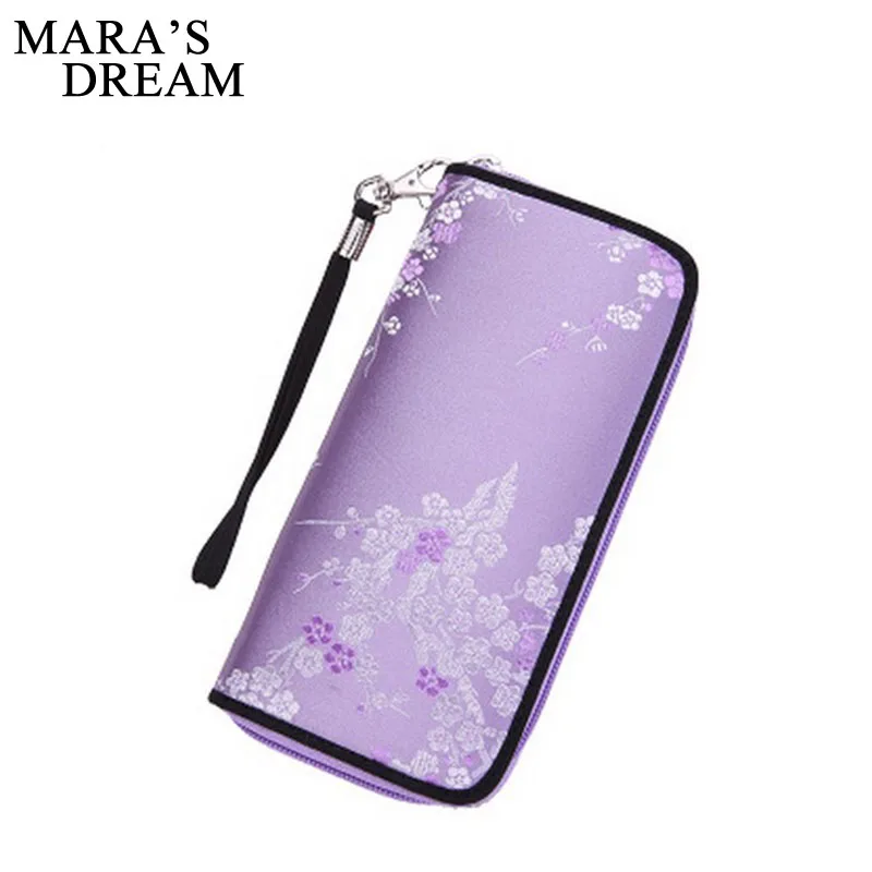 Женские длинные бумажники Mara's Dream повседневные дизайнерские с цветочным
