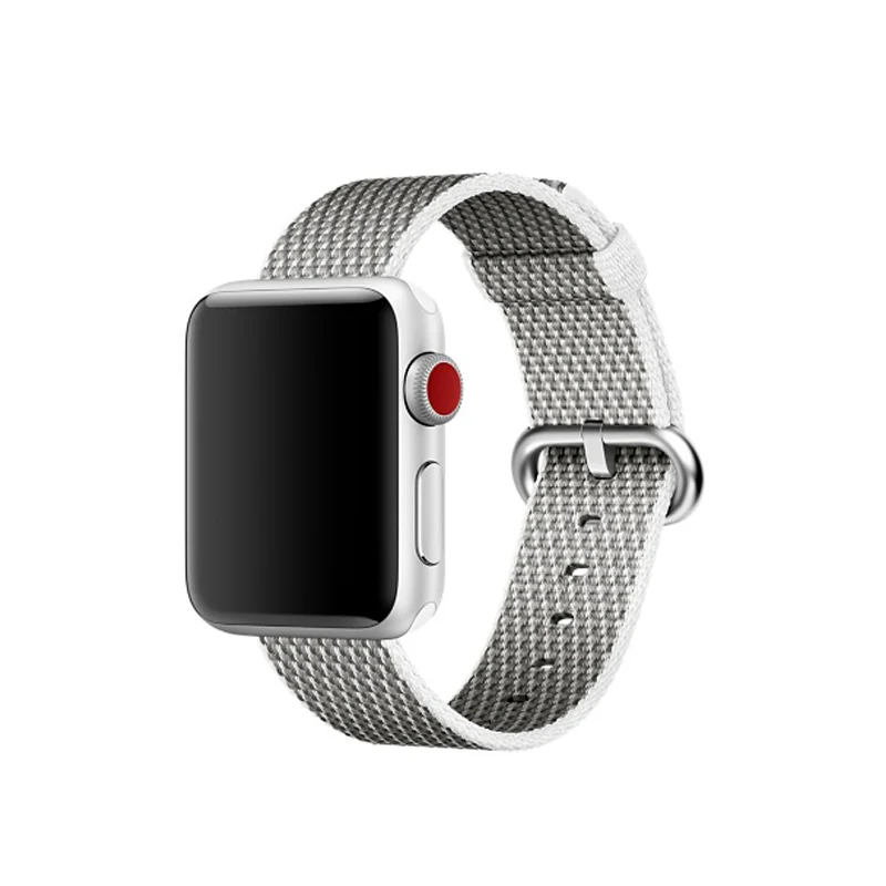 30 Спортивный ремешок для apple watch 42 мм 44 мм iwatch 38 мм 40 мм тканый нейлоновый классический ремешок с пряжкой для apple watch 4 3 2 - Цвет ремешка: 30