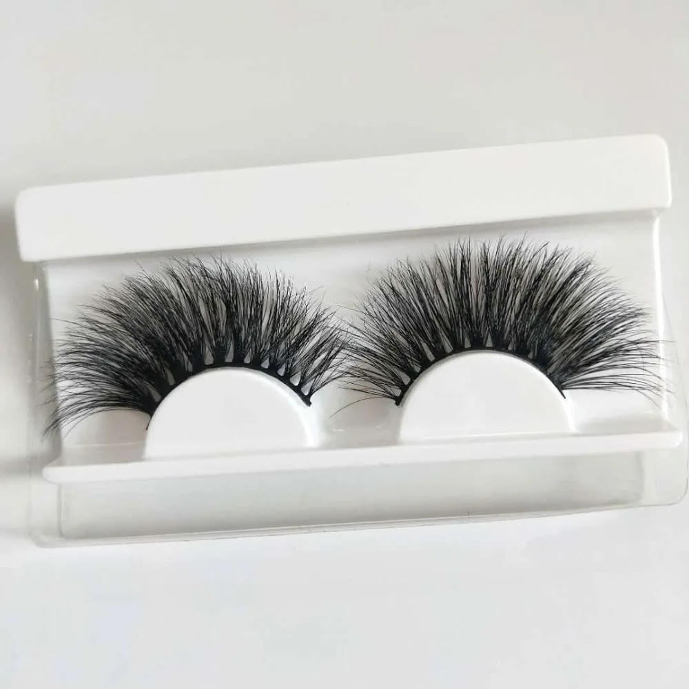 DEEP EYES 10 пар 10 boxesExtra длинные 25 мм норковые ресницы 3D норковые ресницы ручной работы