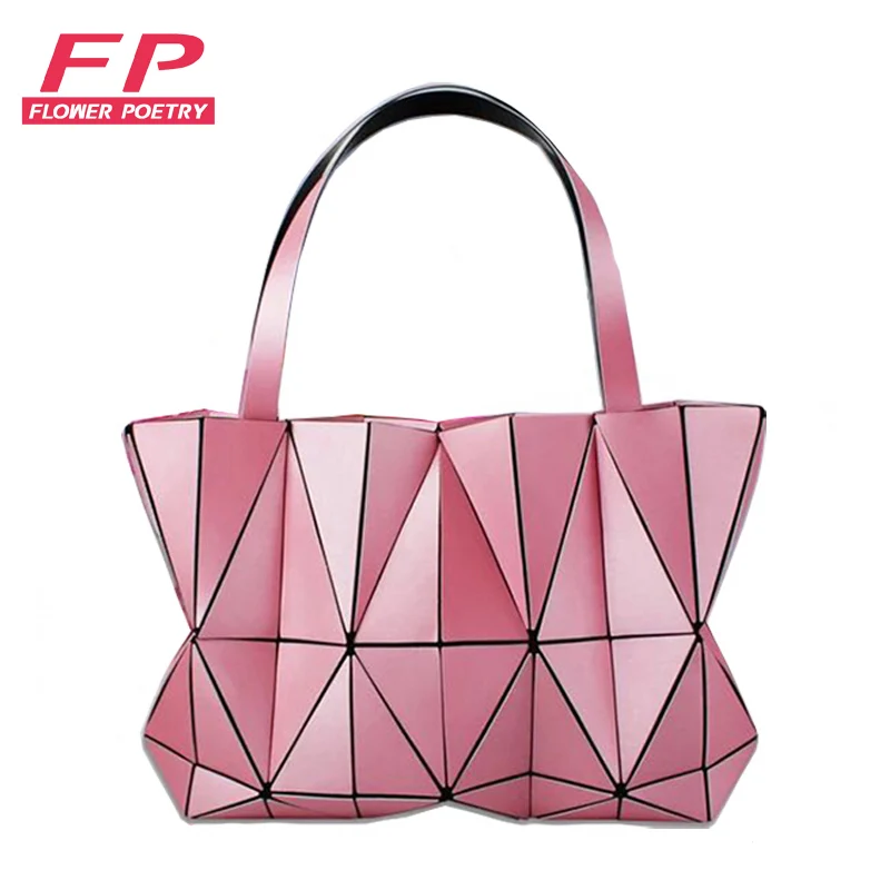 Flower Poetry Women Bao Bag Lady Geometry Handbag Female Shoulder Bags Large Woman Casual Tote Bag 4 Color Famous Brand New 2021