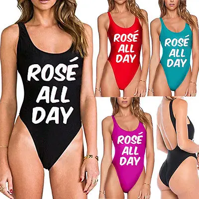 Женское сексуальное бикини с розой пляжная одежда на весь день купальный костюм