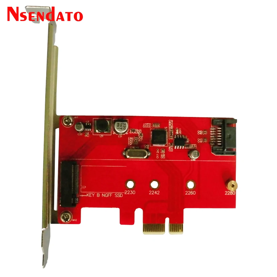 Переходник ASM1061 для SSD-карты PCI-E Express 2 0 в NGFF M.2 B Key SATA III 3 PCI Sata | Компьютеры и офис