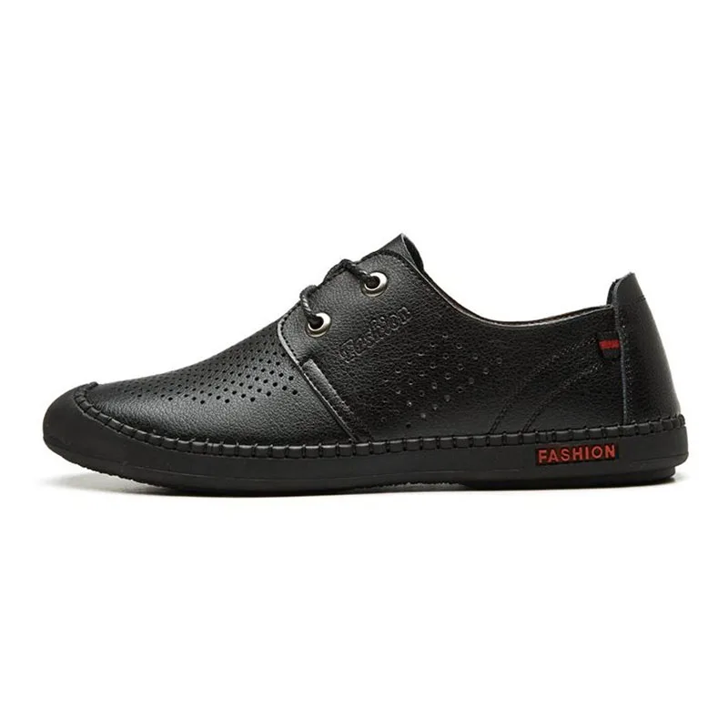 CULARACCI Simple Men Casual Leather Shoes Handmade Breathable Lace Up Moccasin Daily Date Male Footwear Size 38-44 | Обувь