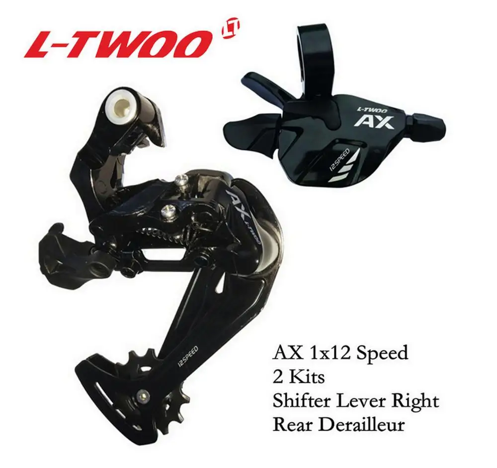 AX 1x12 2 Kits LTWOO велосипед AX12 1x12-скоростной комплект рычага переключения+ задний переключатель 2 комплекта для горного велосипеда 46T 50T 52T - Цвет: AX 1x12 2 Kits