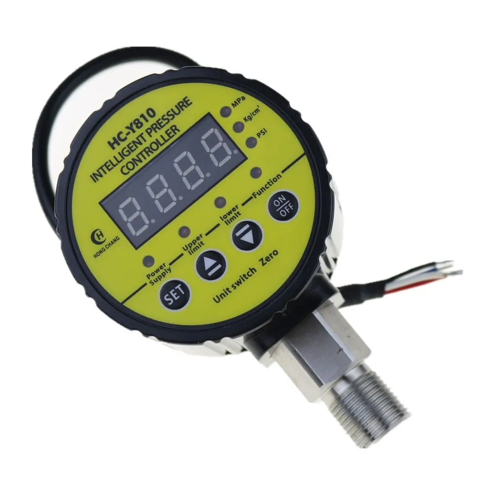 DC 24V M20 x 1 5 переключатель давления для воздушного компрессора цифровой манометр