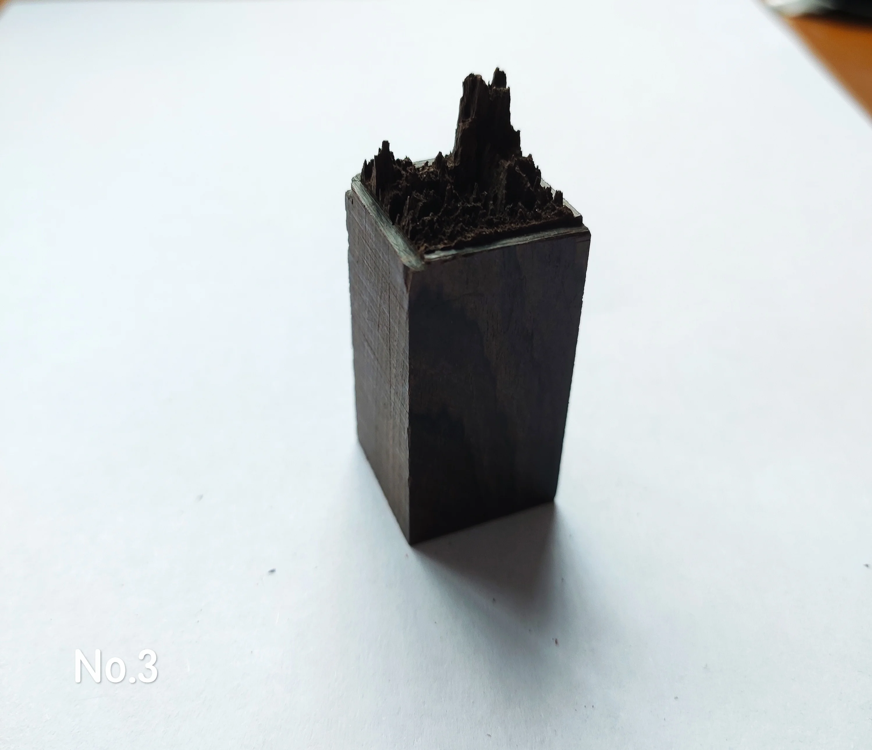 New Dried Flower Resin Craft Blood Sandalwood Ebony Broken Seal Micro Landscape for Jewelry Decoration - Цвет: B3