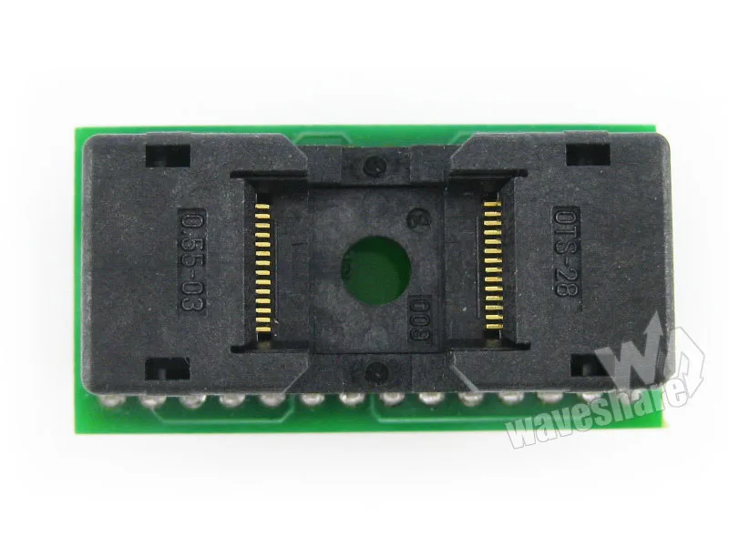 TSOP28 к DIP28 # TSSOP28 Enplas IC тестовый разъем программирующий адаптер шаг 0 55 мм|adapter