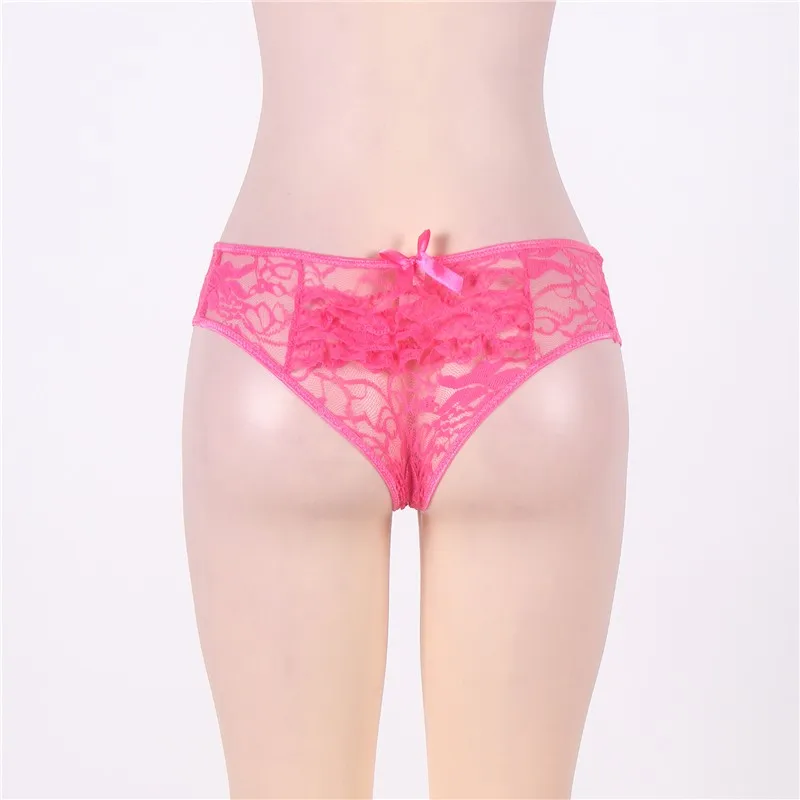 Culotte, прозрачное сексуальное нижнее белье, женские кружевные трусики размера плюс, 6XL, трусы, сексуальные трусики с открытой спиной, женское нижнее белье, P5008