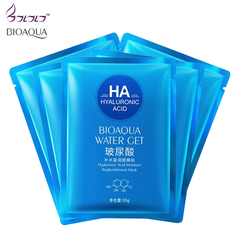 BIOAQUA жидкости Гиалуроновая кислота маска для лица натуральный увлажняющий