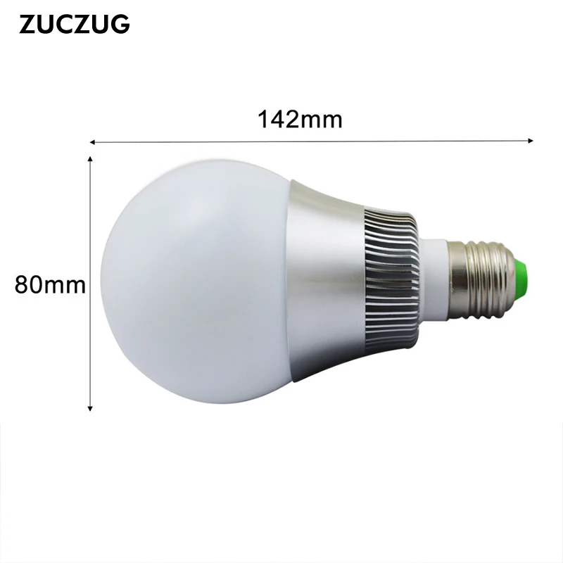 E27 RGB светодиодный Lamp10W лампа ИК-пульт дистанционного Управление 16 Цвет изменения