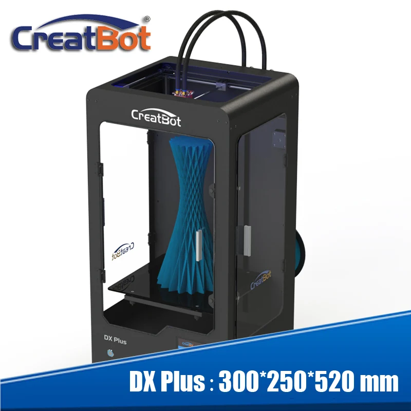 

Industrial Desktop Cheap Price 3d Metal Printer Single Nozzle Large Format Printing Creatbot DX Plus 01