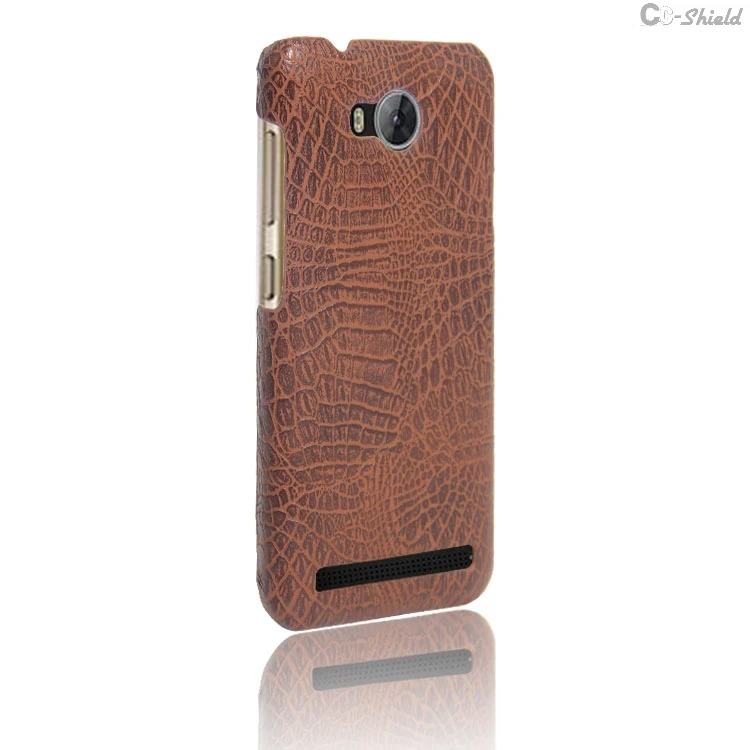 Leather Case for Huawei Y3II Y3 II LUA-L21 LUA-U22 Phone Bumper Y 3 LUA L21 U22 A22 Hard PC Frame Cover | Мобильные телефоны и