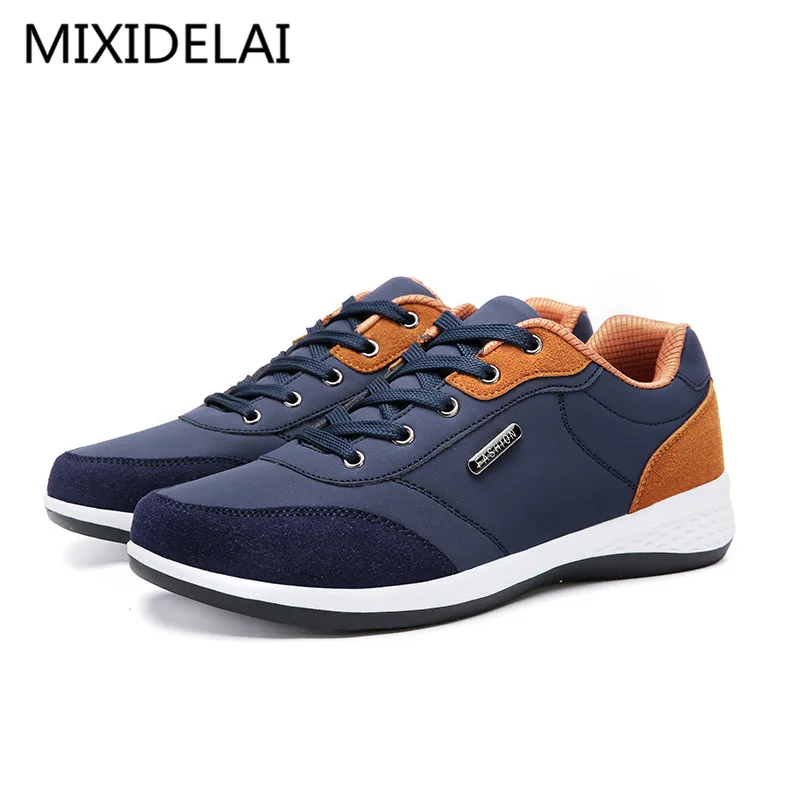 Men Casual Shoes 2022 Spring Autumn Lace Up British Style Breathable Mesh Suede Top Fashion Flat Patchwork Leather | Обувь