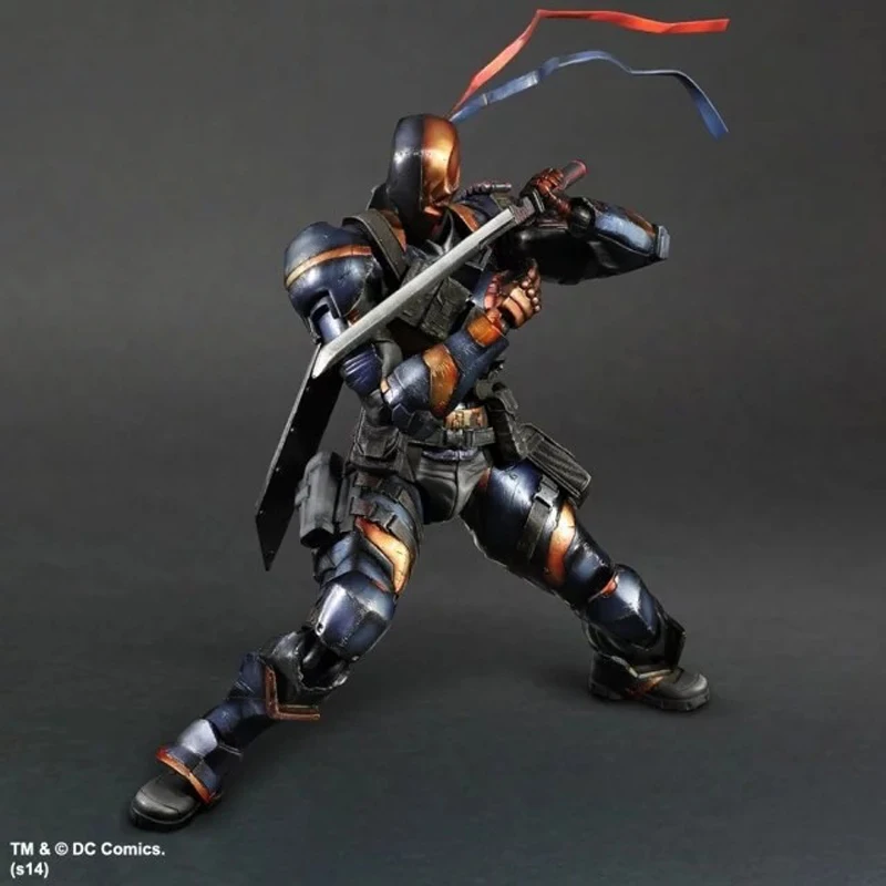 Deathstroke фигурки для игры в искусство Бэтмен Arkham Origins 25 см BJD коллекционные игрушки
