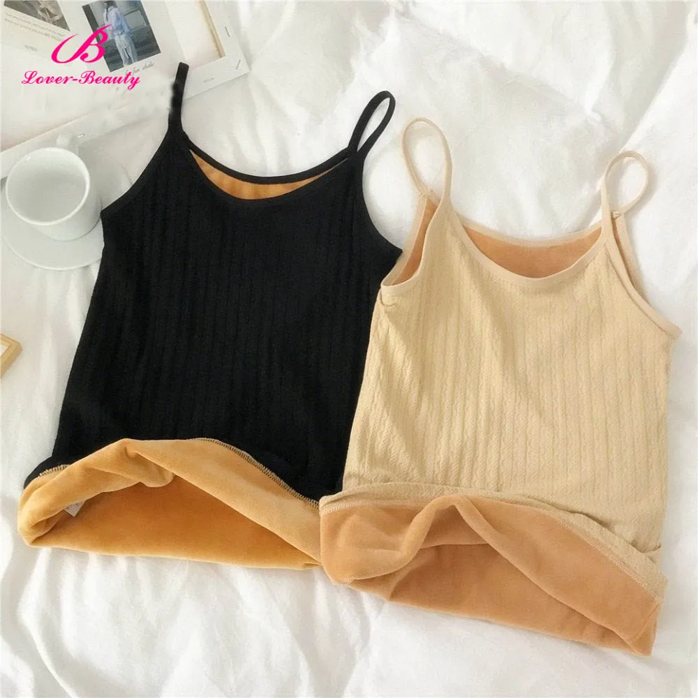 Lover Beauty бесшовный Женский Теплый Топ плюс бархатный формирователь тела Талии