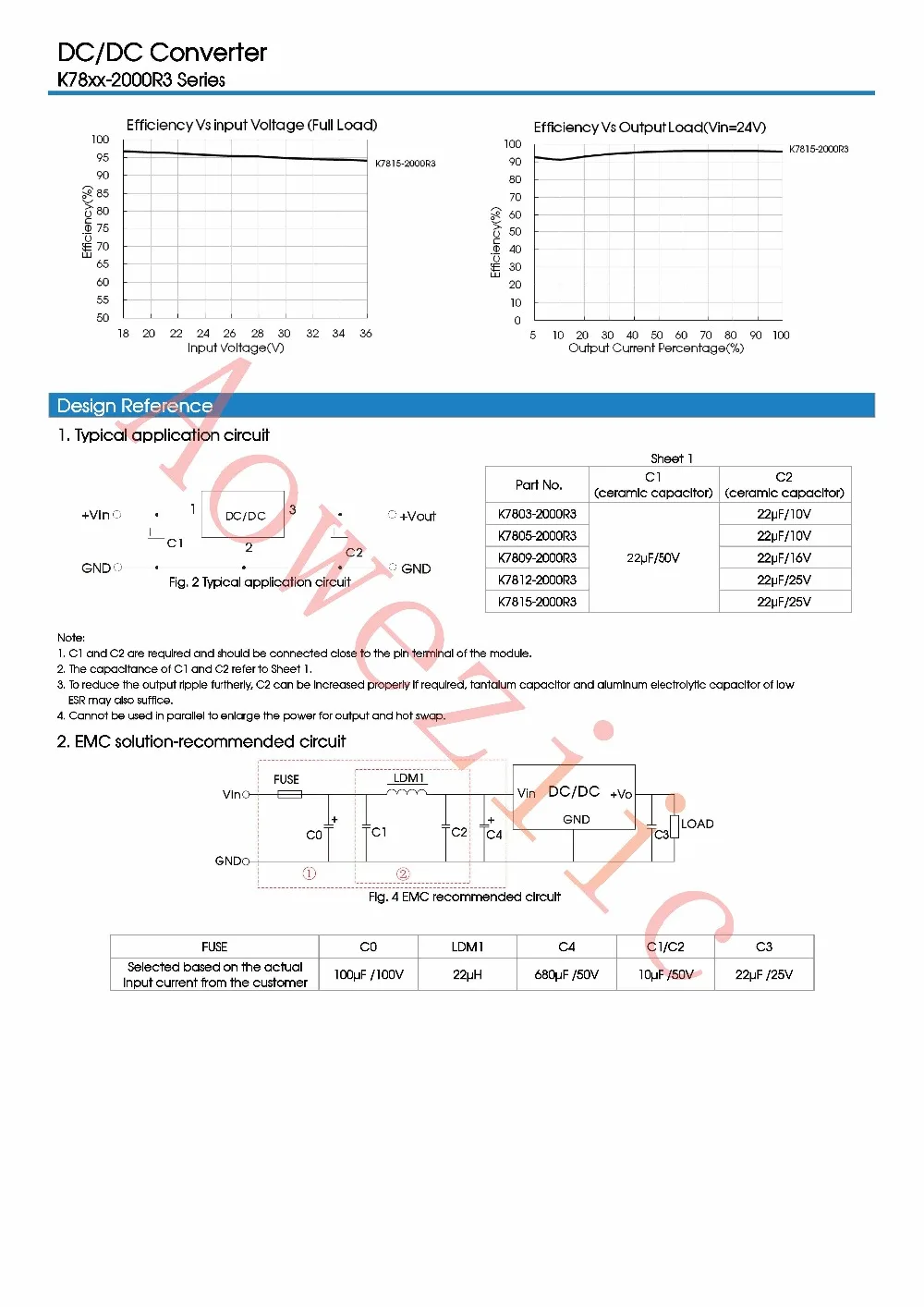 Aoweziic 5 шт./лот K7809 2000R3 новый оригинальный вход: 13 В 36 выход: + 9 2 А 2000 NoIsolate|Реле| |