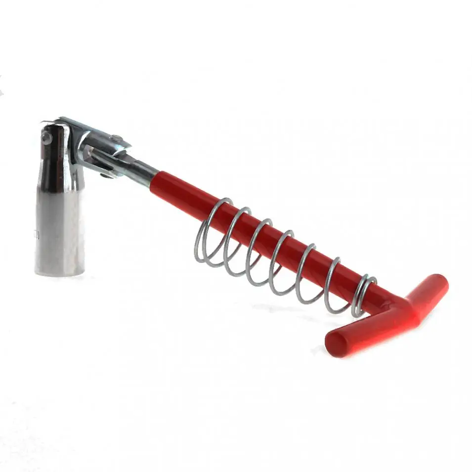 Universal 16mm T-Handle Spark Sleeve Socket Wrench Spanner Hand Tools with Spring and Galvanized Surface for Car Repair | Инструменты