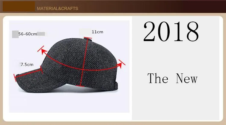 BING YUAN HAO XUAN,, зимняя бейсболка, Мужская бейсболка, шапка с наушниками, Casquette Homme, Кепка для водителя грузовика, мужские зимние шапки