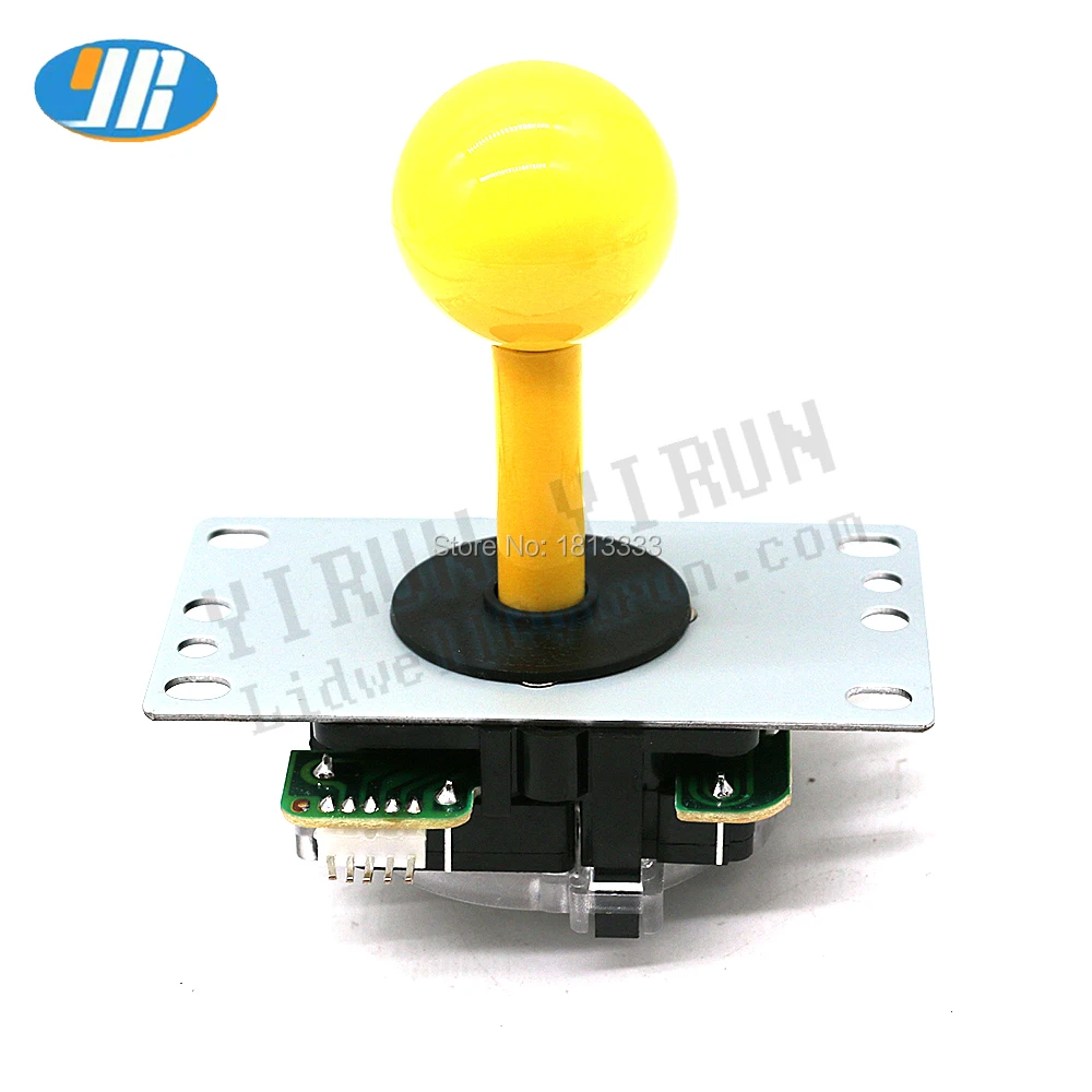 Аркадный джойстик копия SANWA с круглыми воротами 35 мм верхний шар 5 контактов палка