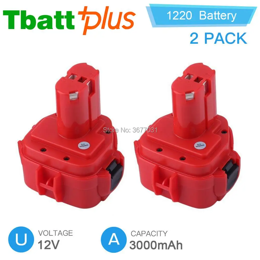 2X1233 12 В 3.0Ah Батарея Замена для инструмента Makita 1234 1220 192696-2 | Электроника