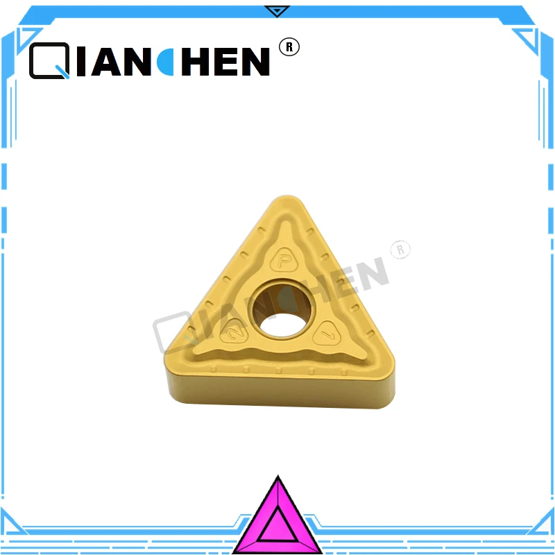 

QianChen,10 шт./лот TNMG160412-CM, поворотная вставка, износостойкое лезвие CNC, прорезной нож