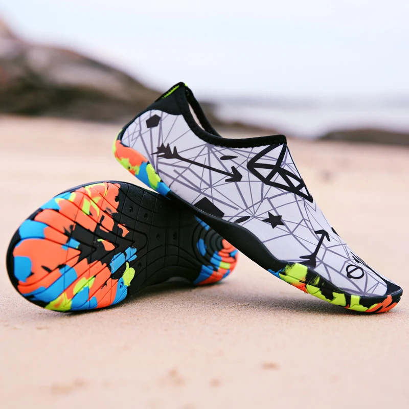 Мужская обувь для плавания камуфляжные уличные спортивные холщовые туфли и