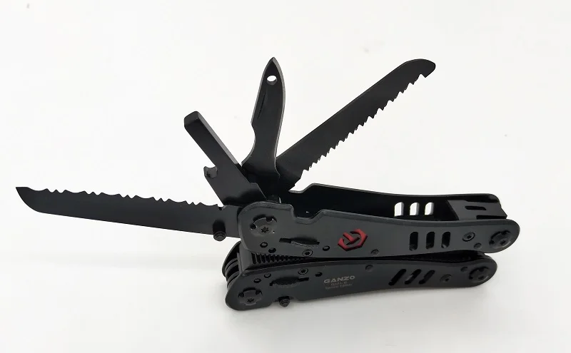 Ganzo G301B Мультитул Походный нож для выживания на открытом воздухе для рыбалки походные складные плоскогубцы инструменты для повседневного использования плоскогубцы многофункциональная отвертка