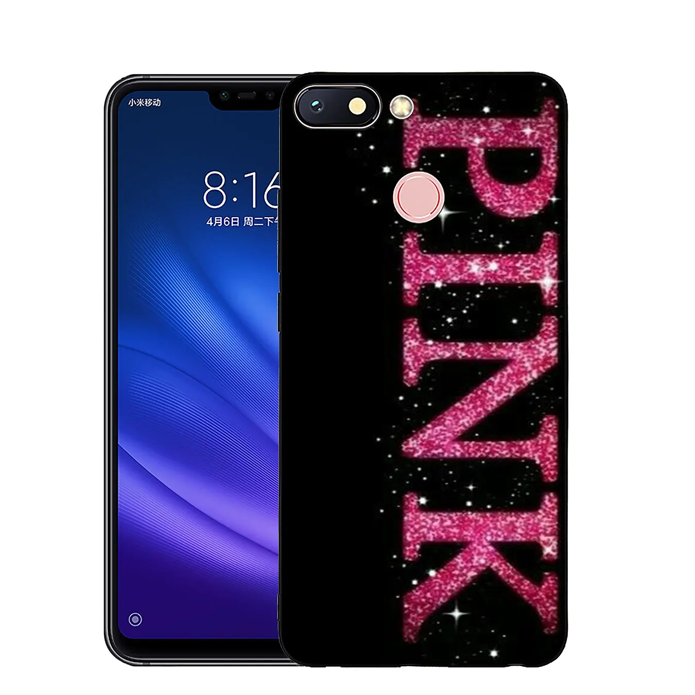 IYICAO love pink girly Soft Silicone Case for Xiaomi Mi 9 8 A2 Lite A1 6 pocophone f1 MAX 3 mi9 mi8 mia2 |