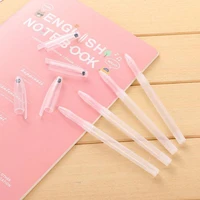5pcslot high quality single function empty pen shell gel pen pp transparent brush pen stationery school office school supplies