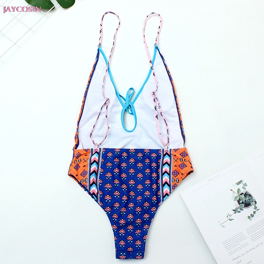 JAYCOSIN 2019 INS одежда для плавания S- XL Женский комплект бикини пуш-ап бандажный