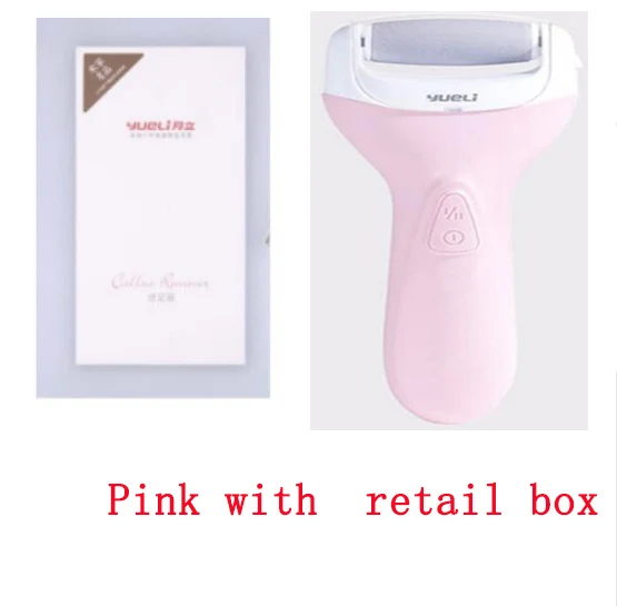 Pink with retail box Xiaomi Yueli Электрический Гладкий алмазный инструмент для ухода за ногами педикюр машина для ухода за ногами устройство для ухода за кожей IPX7 - Цвет: Pink with retail box
