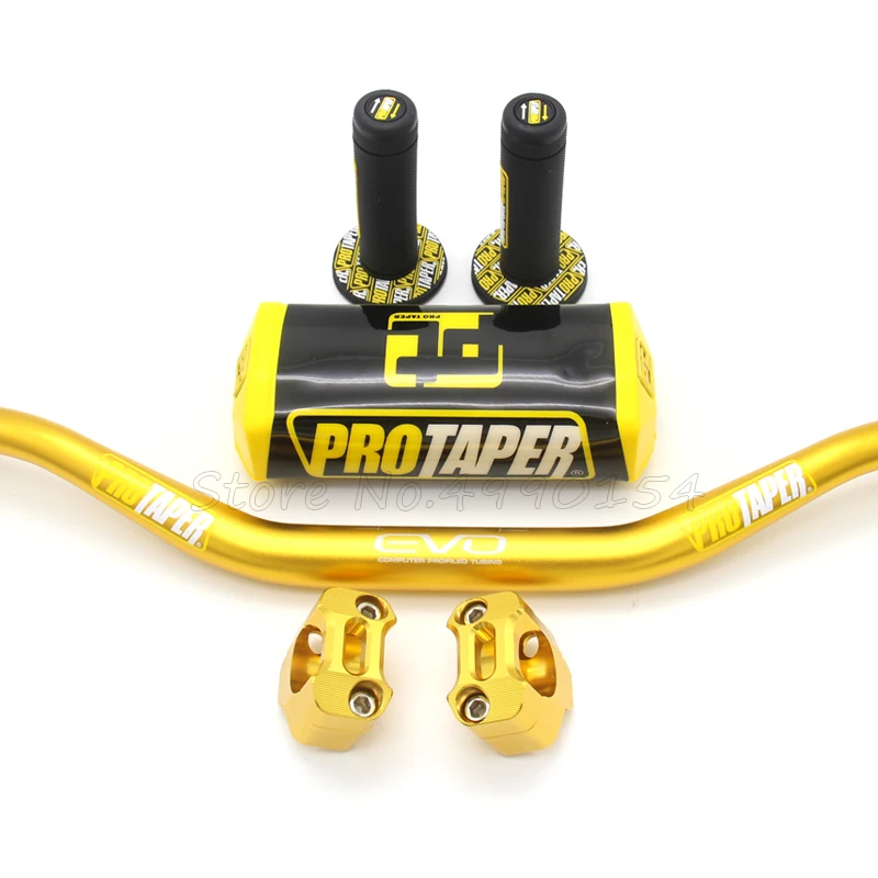 Руль для PRO Taper Pack Bar 1-1/" ручка бар колодки ручки Pit Pro Racing Dirt Pit Bike мотоцикл CNC 28,5 мм адаптер
