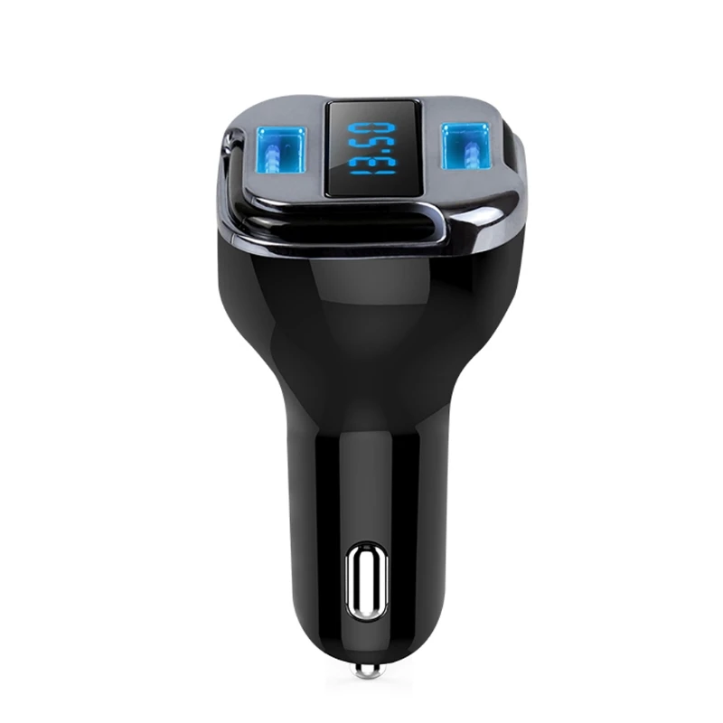 Автомобильный комплект gps-трекер набор с функцией поиска Dual USB O светодиодный дисплей напряжения 24 Вт Смарт Быстрое Автомобильное зарядное устройство со светодиодом дисплей