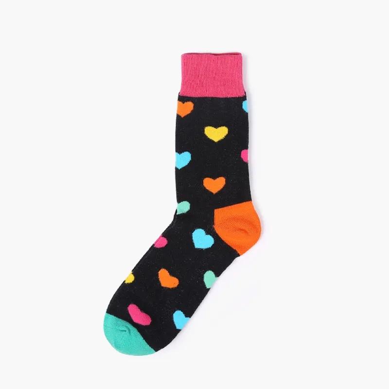 Новинка 2018 мужские и женские хлопковые носки разноцветные забавные бумажные