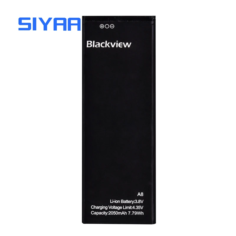 Аккумулятор SIYAA для A8 Blackview A 8 2050 мАч литий ионный аккумулятор высокой