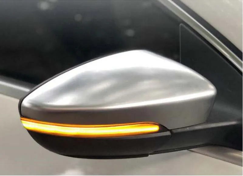 

Dynamic Blinker Turn Signal for VW Golf 7 MK7 7.5 GTI R GTD Rear Mirror Indicator LED Lights 100% Waterproof