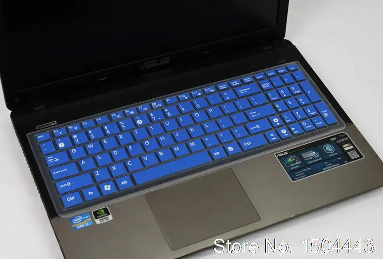 Защитный силиконовый чехол для клавиатуры ноутбука Asus X56C D552C X552E X552V f555l e56c K555L A501 |