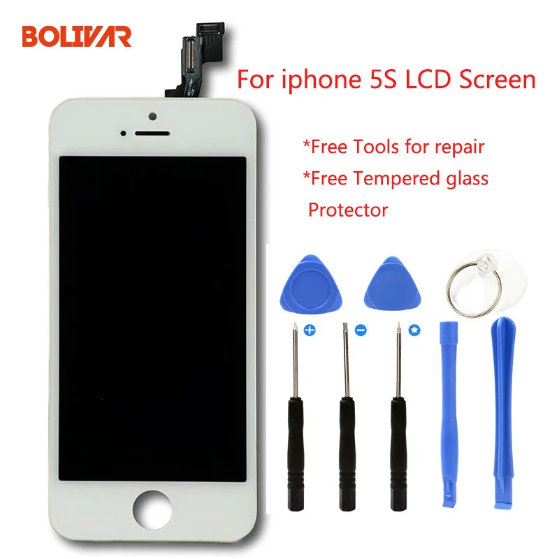 Мобильный телефон ЖК-дисплей для iphone 5 5c 5s 6 plus сенсорный экран дигитайзер