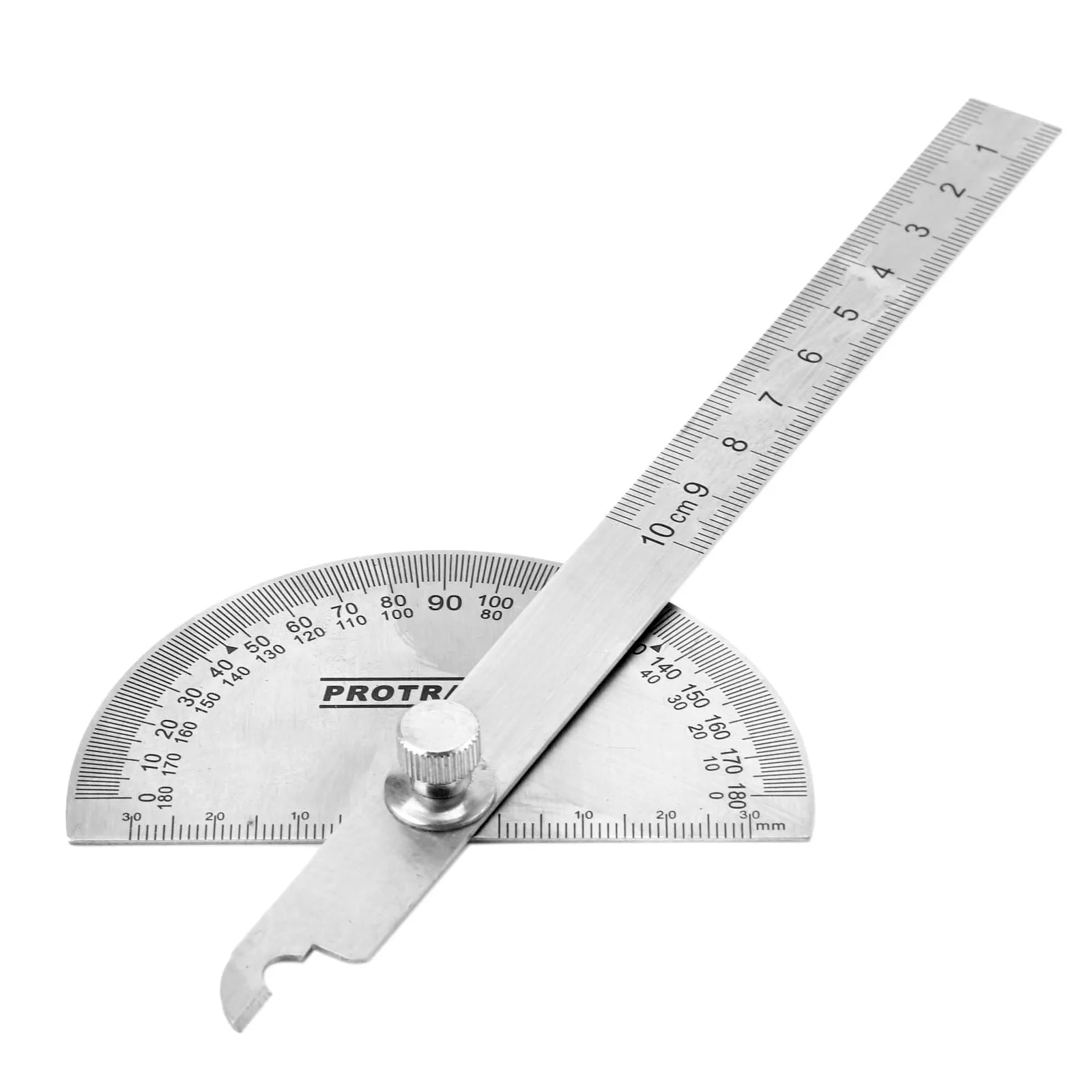 DRELD Нержавеющая сталь 180 градусов транспортир Angle Finder поворотный измерительные
