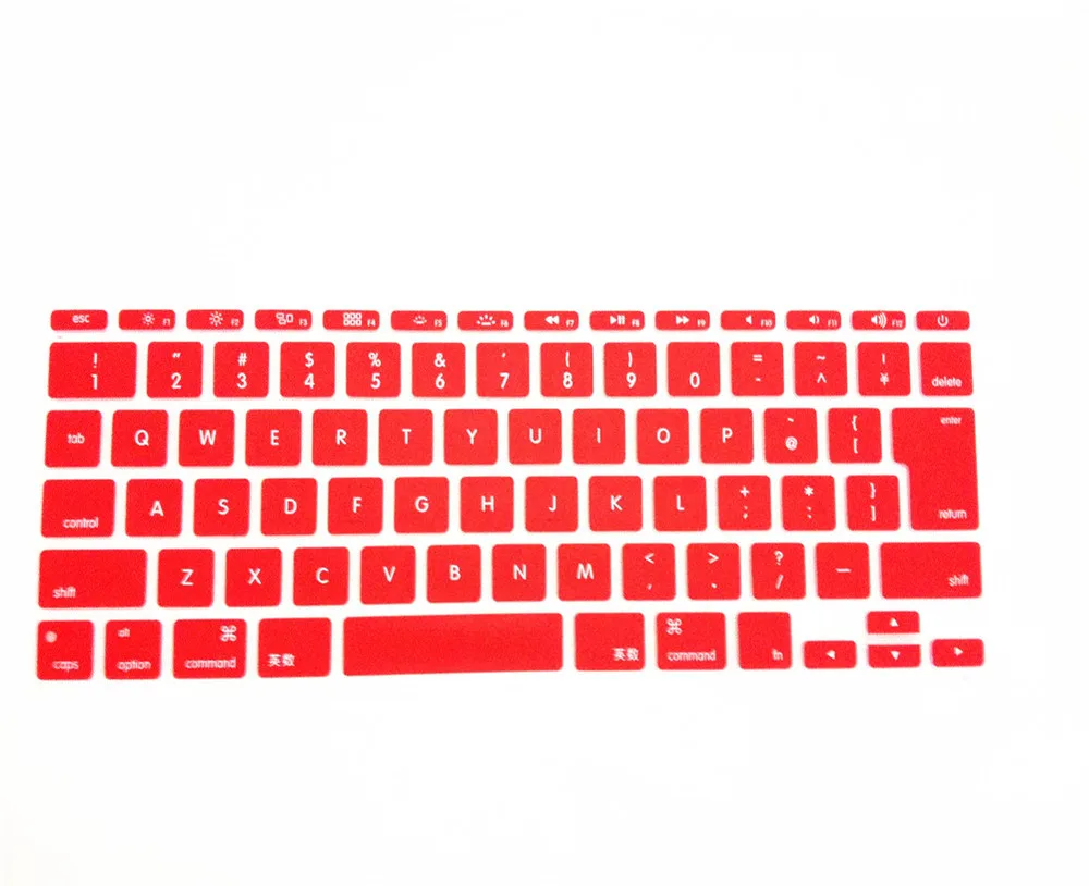 Японский/английский чехол для клавиатуры защитная пленка MacBook air 11 Unibody 6 дюймов