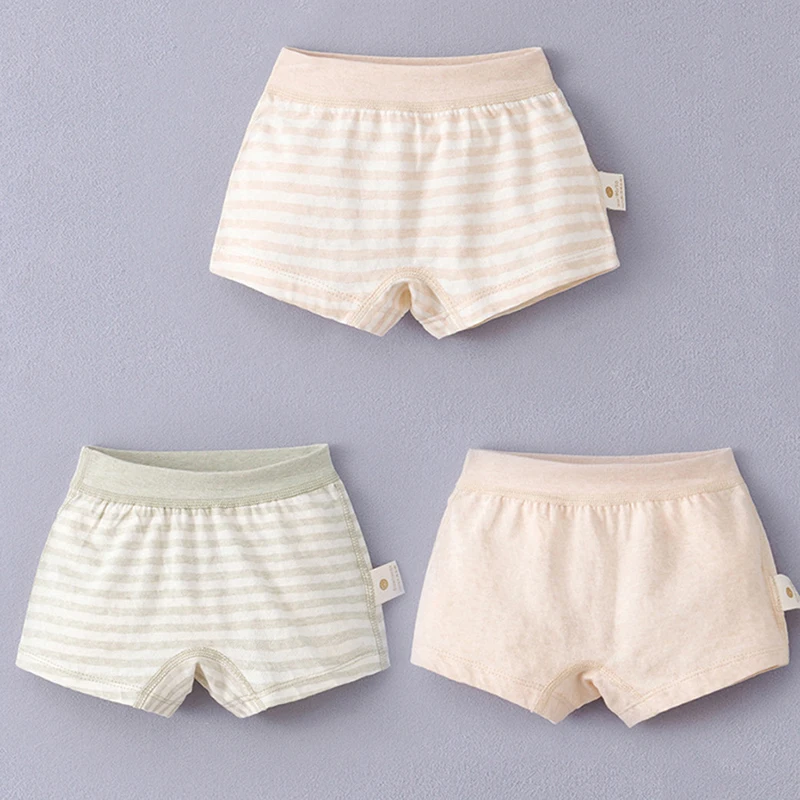 girl panties 3 шт./лот; нижнее белье для малышей; трусы для маленьких мальчиков и девочек; хлопковые спортивные штаны для новорожденных с изображением горшки для детей; нижнее белье - Цвет: girl panties