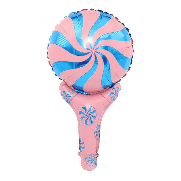 10 шт./лот ветряная мельница ручной фольги воздушные шары палочки на палочке