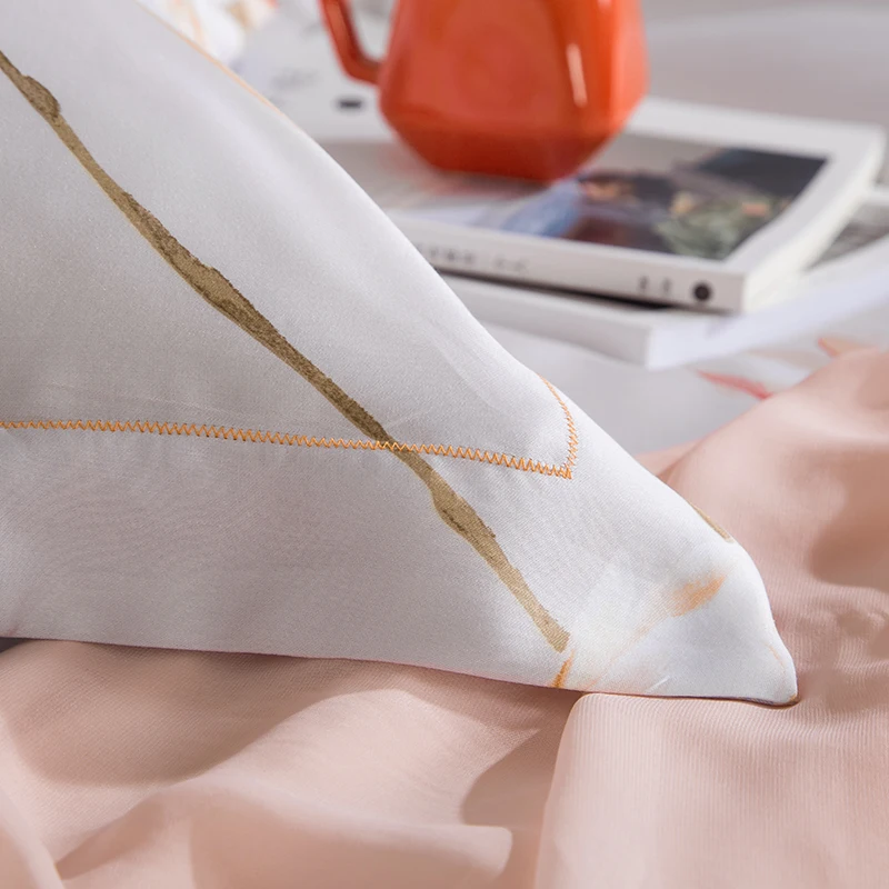 Постельное белье HOTstyle 100% Tencel роскошное постельное двуспальное пододеяльник