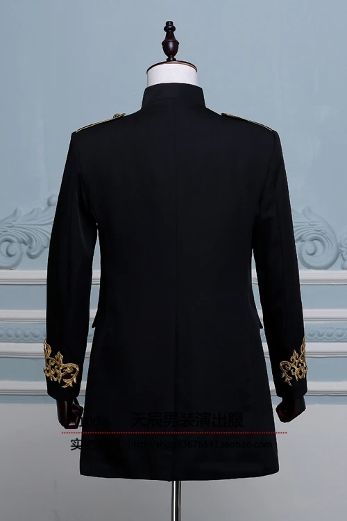 XXS-6XL 2018 мужская одежда BIGBANG GD модное тонкое свадебное платье средней длины для