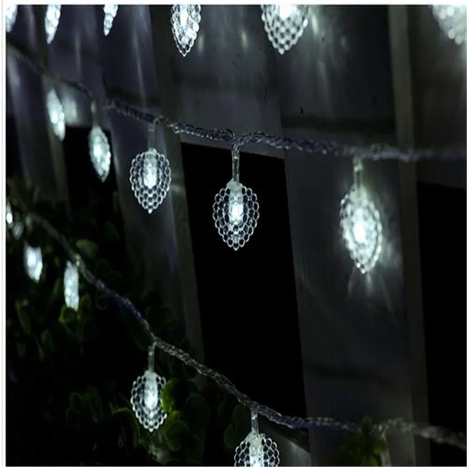 Лидер продаж 8 м 50 светодиодов свадебные украшения рождественские огни AA на