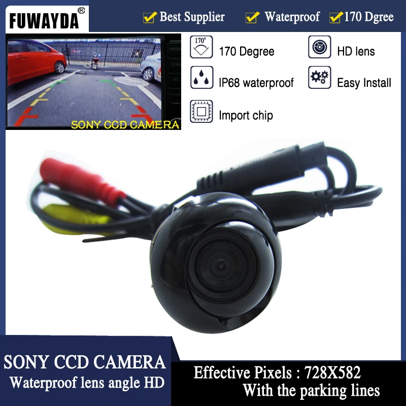 Бесплатная доставка FUWAYDA! HD CCD чип датчик 360 градусов заднего