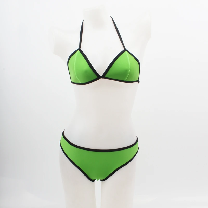 2019 Summer SWIMMART Excellent Quality Women's Very Popular Neoprene Bikini Swimsuit Set Push Up Swimwear DK003 |