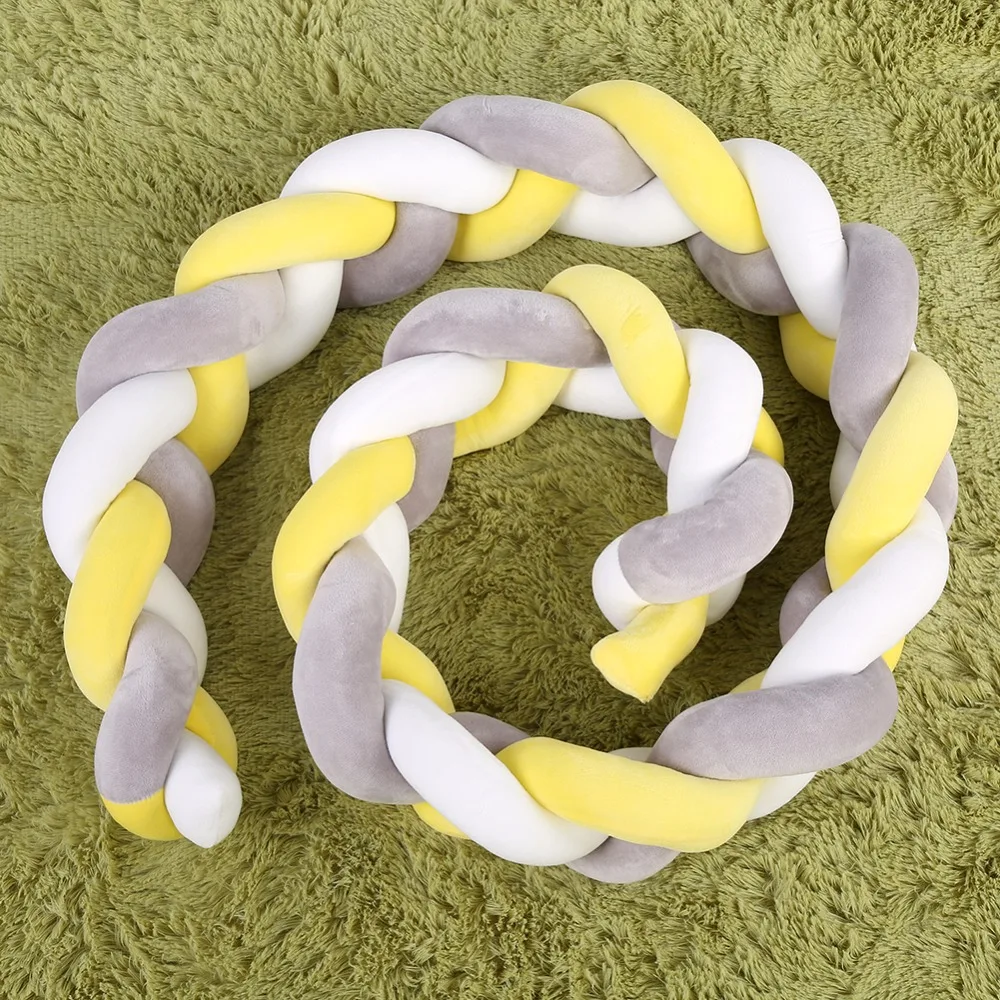 2 м узел дизайн детский бампер кровать Младенческая плюшевая кроватка коврик