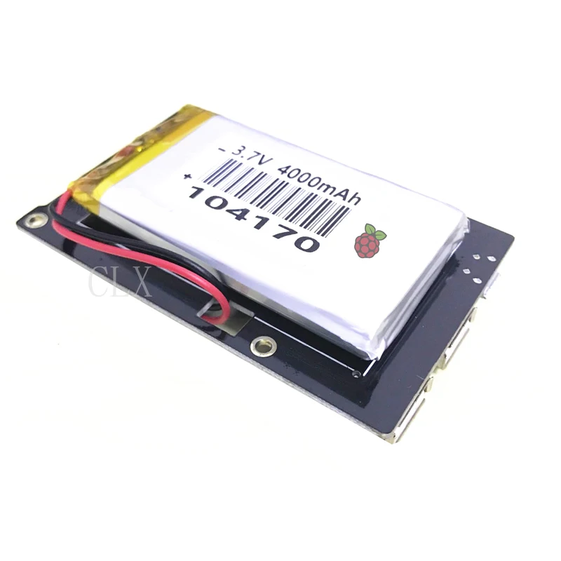 Плата расширения USB UHB + литиевая батарея 3800 мАч для модуля платы Raspberry Pi 3 Model B / 2B A